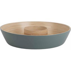 Schaal Puro Chip & Dip - Groen - Ø30cm