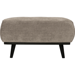 BePureHome Statement Hocker - Rib - Clay - 40x80x55