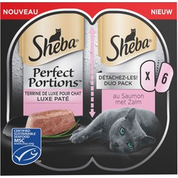 Kattenvoer Perfect Portfions Adult zalm in loaf 3 pack (2x37,5 g) 1x8