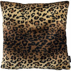 Sierkussen Furry Leopard | 45 x 45 cm | Polyester