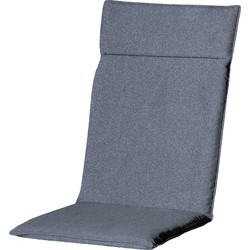 2 stuks! Kussen hoog 50x120 universeel outdoor Manchester denim grey - Madison