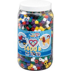 Hama Strijkkralen Maxi Primaire Kleuren 1400 stuks