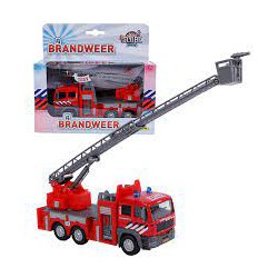 Brandweer ladderwagen l16b8h4cm - Van Manen