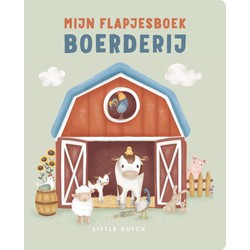 NL - Mercis Little Dutch: Mijn flapjesboek boerderij 2+