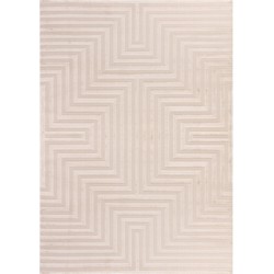 Cara vloerkleed - Labyrinth Modern Japandi - Beige