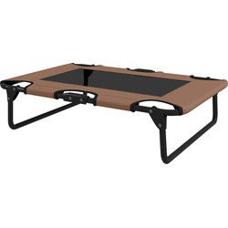 Opvouwbaar Verhoogd Hondenbed - Outdoor Hondenligbed 75 x 51 x 18 cm