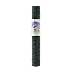 Zeskant gepl. 25x1.0mm x 100cm x 5m ral 6005 groen