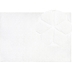 THATTA - Shaggy vloerkleed - Wit - 160 x 230 cm - Polyester
