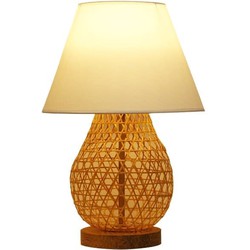 Fine Asianliving Bamboe Webbing Lamp - Wylie D30xH44cm