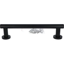 Luzzo® Fisso Straight Handgreep Badkamer/Toiletgreep 30 cm - Zwart