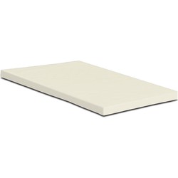 Harris&Darwin Creme Percaline Katoenen Topper Hoeslaken 140x200cm