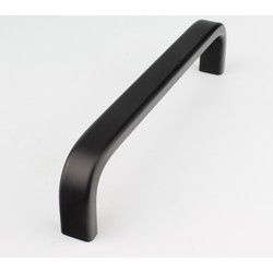 Deurgreep Jesper - zwart - 128 mm - Modern - Handgreep - Kastgreep - Ladegreep