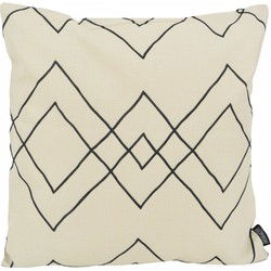 Mud Cloth Simple #1 | 45 x 45 cm | Kussenhoes | Katoen/Linnen