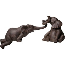 Kare Decofiguur Elephant Circus (set van 2)