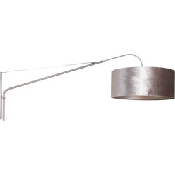 Wandlamp met lange arm Steinhauer Elegant Classy Staal