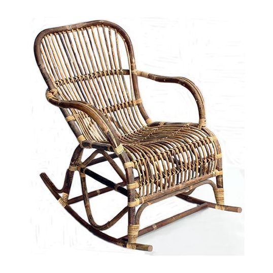 Rotan rocking chair (schommelstoel)  - 
