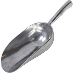 Svenska living IJsblokjes schep - aluminium - 18 x 5 cm - IJsscheppen