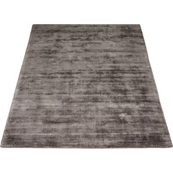 Karpet Viscose Dark Grey 160 x 230 cm