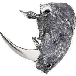 Kare Decofiguur Head Rhino Antique