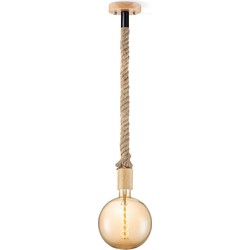 Home sweet home hanglamp Leonardo Spiral g180 - amber
