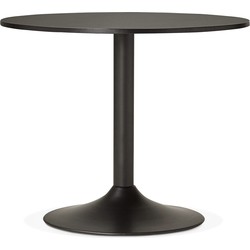 Ronde bureautafel, zwart ATLANTA zwart