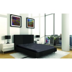 Nightsrest VP Dubbel Jersey Split Topper Hoeslaken - Antraciet Maat: 180x200/220 + 12cm