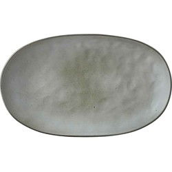 Mica Decorations tabo bord grijs maat in cm: 35,5 x 21,5 x 4,5