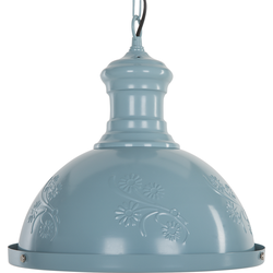 Beliani DIDESSA - Hanglamp-Blauw-Metaal