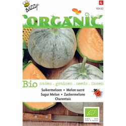 5 stuks - Organic Meloenen Charentais (Skal 14725) - Buzzy