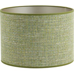 Light & Living - Lampenkap TWEED - Ø20x15cm - Groen