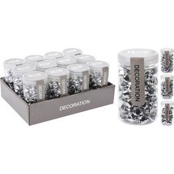 10 stuks! Bellen zilver 3ass