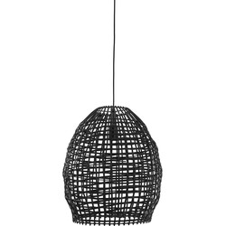 Light & Living - Hanglamp Olaki - 40x40x50 - Zwart