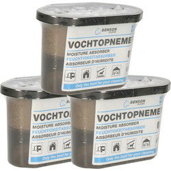 3x benson vochtopnemer - 500 ml - vochtvanger - Vochtopnemers
