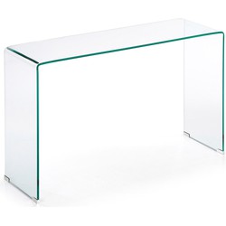 Kave Home - Burano glazen console 125 x 78 cm