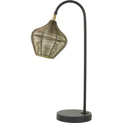 Light & Living - tafellamp - Alvaro - brons - metaal - bedlampje - E27 - 1863018