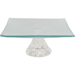 Clayre & Eef Decoratie schaal 19x19x7 cm Transparant Glas