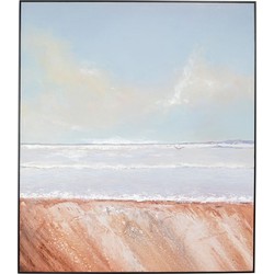 Kare Schilderij Beach View 150x130cm