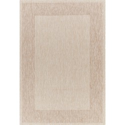  Buitenkleed - Balkon, Terras, Keuken - Jute-Look Tapijt LAYLA - Beige/Ivoor - 160x213 cm 