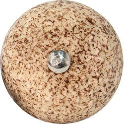 Clayre & Eef Deurknop  Ø 4 cm Bruin Beige Keramiek Rond Meubelknop
