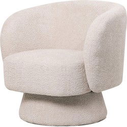 Relaxfauteuil - Fauteuil - Fauteuils - Teddy Beige - 78 x 81 x 77 cm
