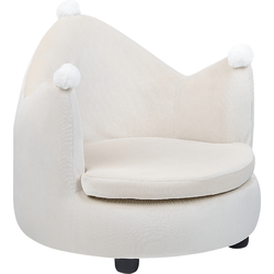 VEGA - Kinderstoel - Lichtbeige - Fluweel