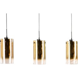 Furntastik Hanglamp, 3-lichts, H850 goud