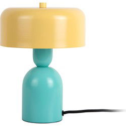 Tafellamp Double Funky - Turquoise - Ø19cm