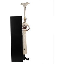 Clayre & Eef Krijtbord Beige Metaal