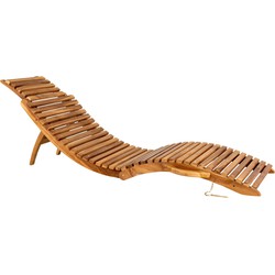 House Nordic Ligstoel Arrieta Teakhout
