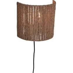 Wandlamp Iguazu - Jute - 25x25x22cm