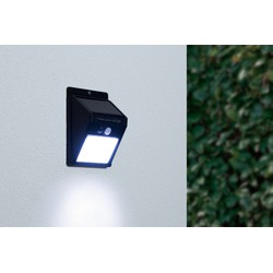 Groenovatie LED Buitenwandlamp Op Zonne-Energie Met Sensor