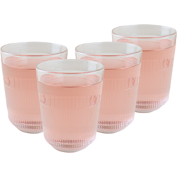 OTIX Theemok - Drinkglazen - Koffiemok - Limonade - glazen - 320ml - Set van 4