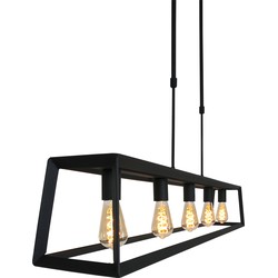 Frame hanglamp Mexlite Buckley Zwart