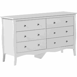 Beliani WINCHESTER - Commode-Wit-MDF
